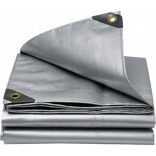 Plachta Plachty 2x3 m Šedá Vyztužená 650 g/m² Silné Pokrytí Plachta Hrubá
