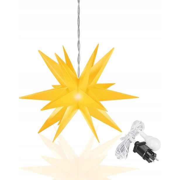 Ovilum Svítící 3D hvězda s Led osvětlením 100 cm