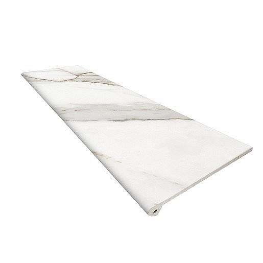 Schodovka Exagres Marbles calacatta 33x120 cm mat MARBLESPF120CA