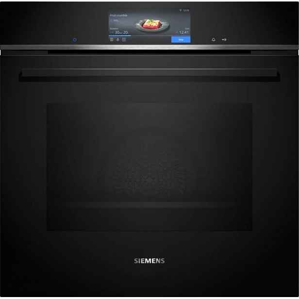Vestavná pečicí trouba Siemens 60 x 60 cm černá HB778G3B1