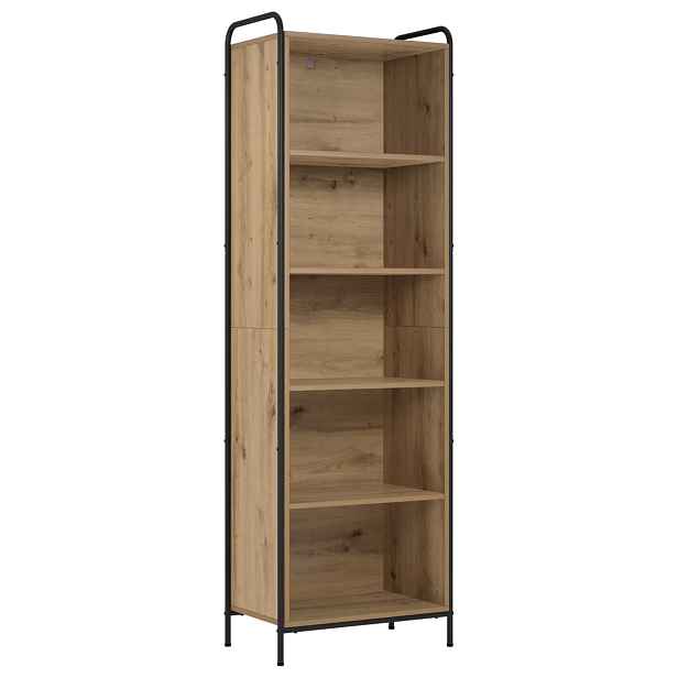 vidaXL Knihovna 55,5 x 33 x 174 cm Kompozitní dřevo Dub artisan