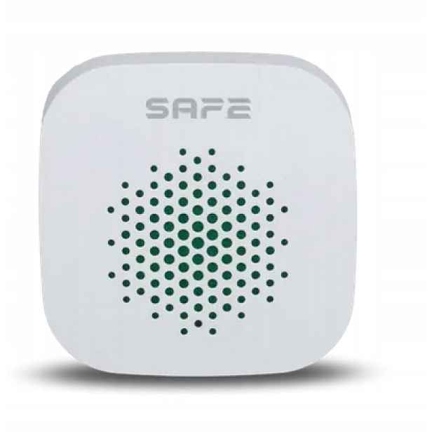 Safe Indoor Siren, bílá Bezdrátová interiérová siréna