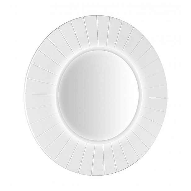 Sapho Lumiro - Zrcadlo s LED osvětlením, průměr 75 cm, matná bílá LR750-3131S