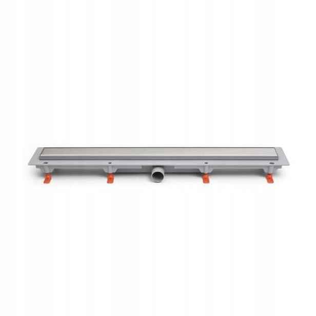 Žlab podlahový lineární 650 mm, D 40 mm, boční, floor mat, Enpro