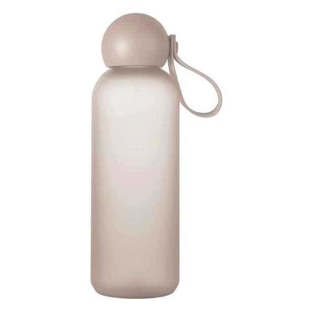 Béžová cestovní lahev z recyklovaného plastu 650 ml Tom – Sagaform