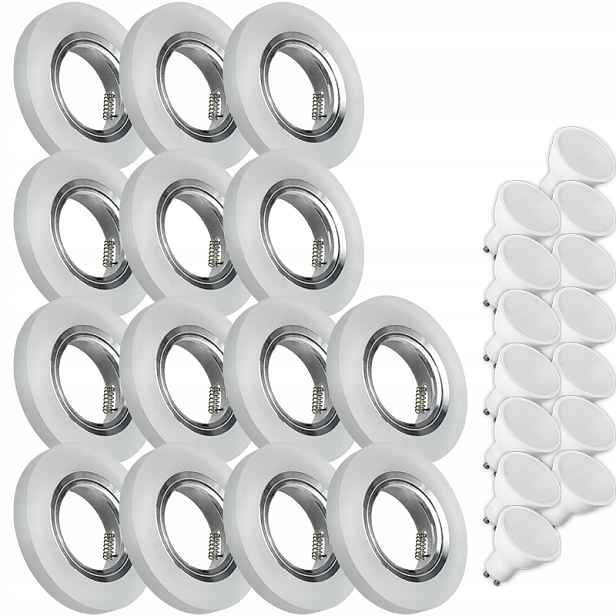 14X Skleněná Lampička Moderní Kulaté Stropní Svítidlo Kolo Silné Sklo Námraza Led Žárovka 1.5W