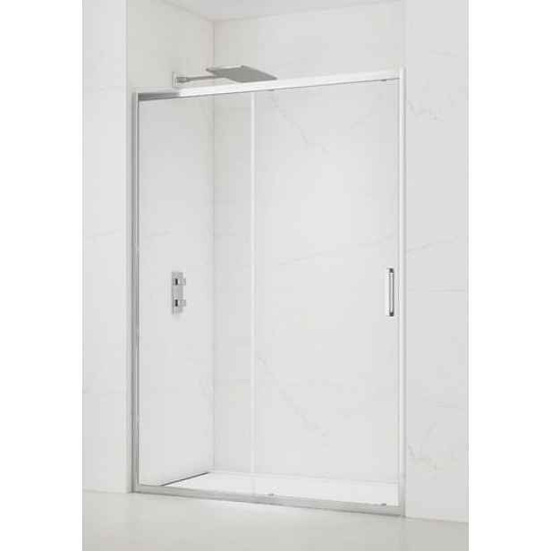 Sprchové dveře 120x195 cm Siko TEX chrom lesklý SIKOTEXD120CRT