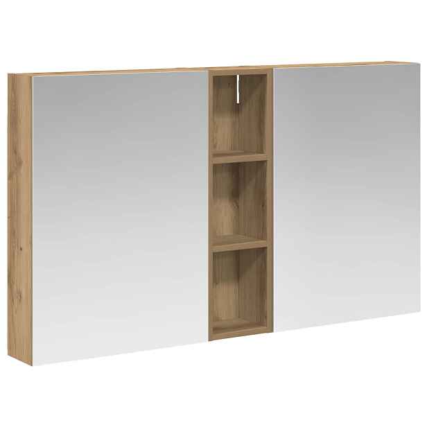 vidaXL Sada koupelnových skříněk 3 ks 120 x 14,5 x 70 cm