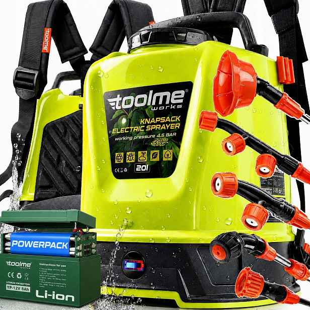 Automatický elektrický tlakový postřikovač 20 l Premium tm285 Light3 kg