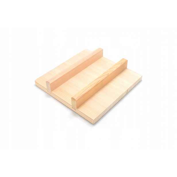 Cedrový přítlak pro japonskou pánev Tamago 20,5 x 20,5 x 2,5 cm
