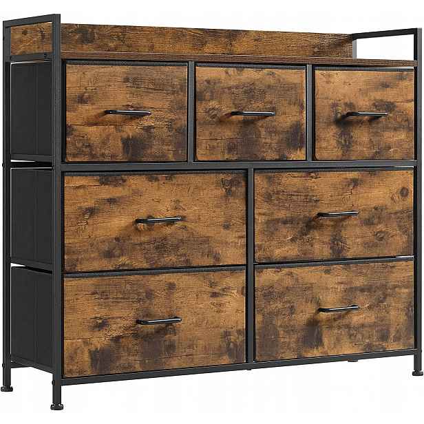 Moderní komoda v industriálním stylu 98 cm Loft