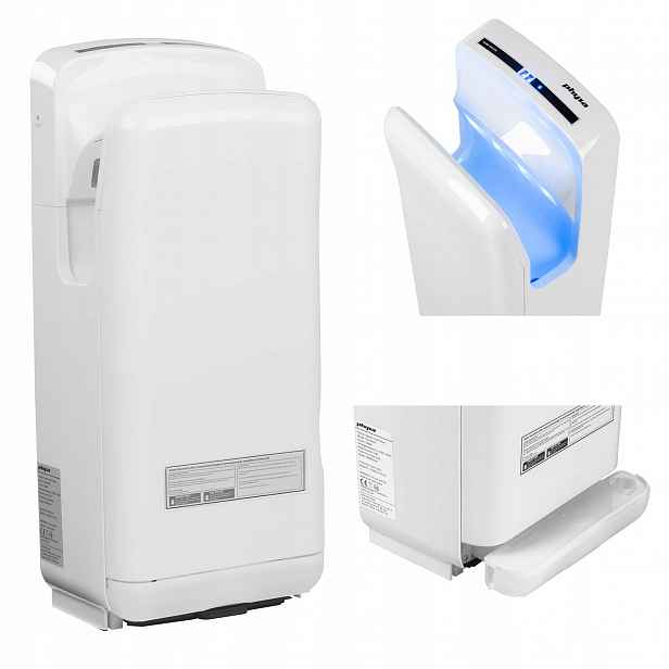 Sušička rukou Physa Oria white 1650W nástěnná bezdotyková 7s 48°C