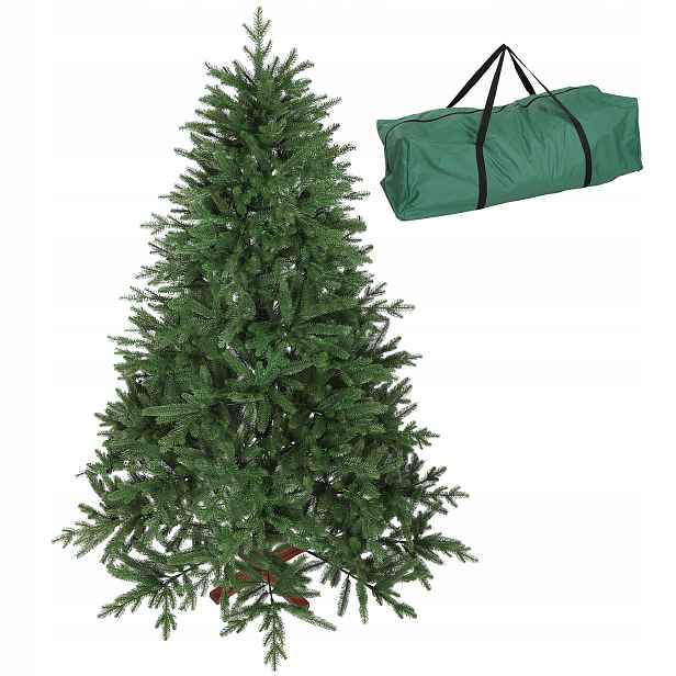Umělý Vánoční Stromek Realistický, Velký Vánoční Stromek 210 CM