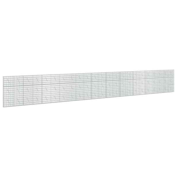 vidaXL Gabion s drátem 3,5 mm a síťkou 5x10 cm 1150x10x150 cm