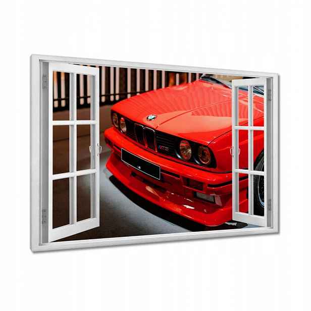 Obrazy 120x80 Červené Bmw M3 Trojka
