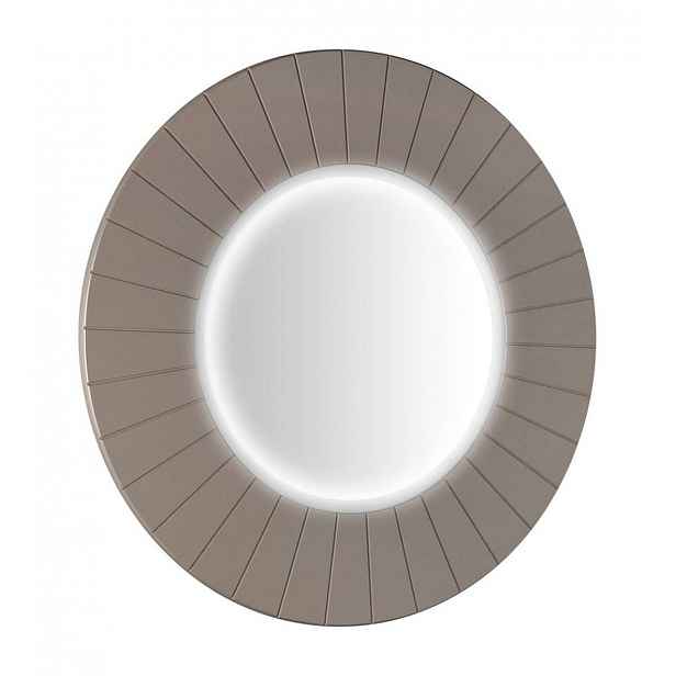 Sapho Lumiro - Zrcadlo s LED osvětlením, průměr 75 cm, agila LR750-4343S