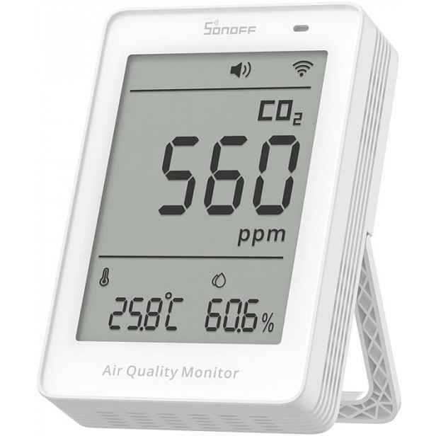 Měřič Kvality Vzduchu Wifi Sonoff Airguard CO2 SAWF-08P Kalibrace