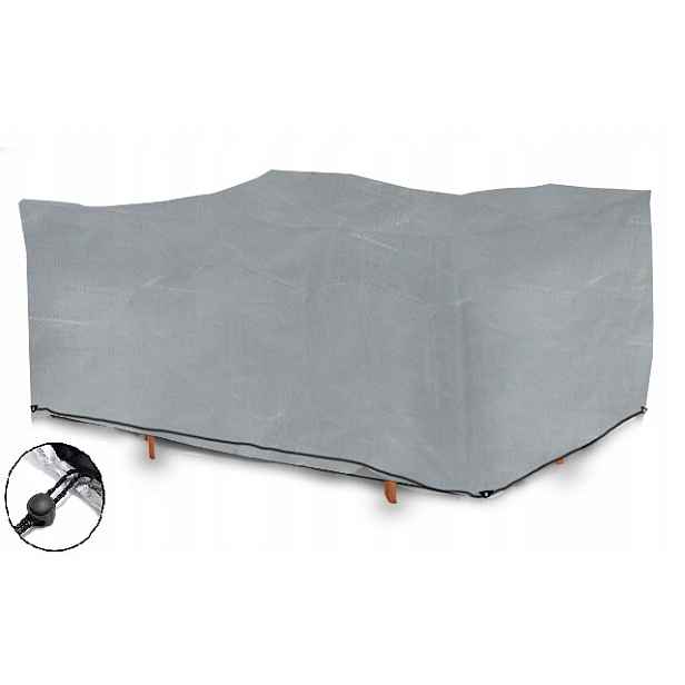Obal na zahradní nábytek Voděodolný Silný set Stůl Šedý 250x150x75