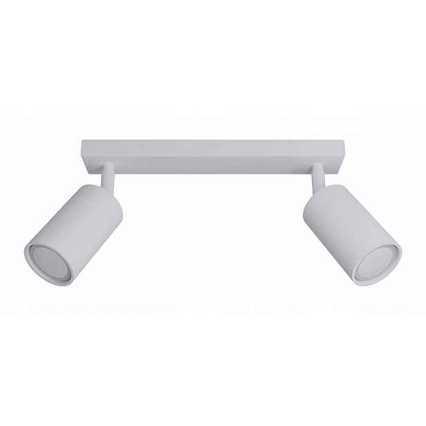 Stropní Svítidlo bílá Led Stropní Svítidlo Nástěnný 2x GU10