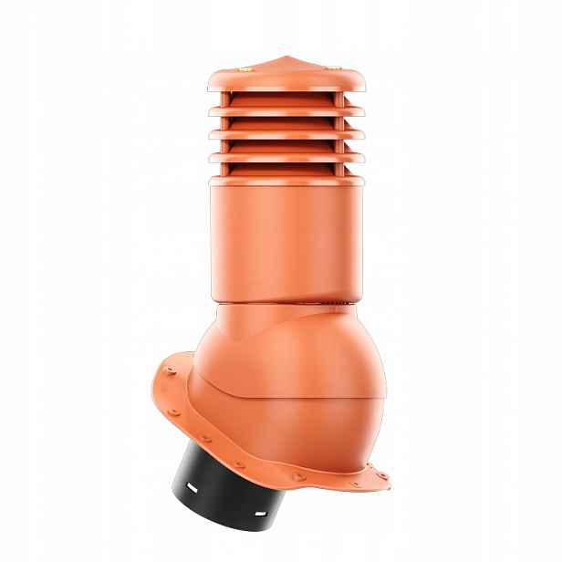 Větrací komín Smartline profil B fi 150 mm, zateplený cihlovou barvou