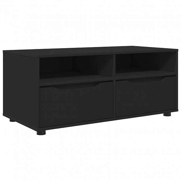 vidaXL Televizní skříň 100 x 48 x 43 cm Černá Kompozitní dřevo