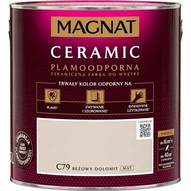 Barva Magnat Ceramic 2,5L C79 Béžová Dolomitová