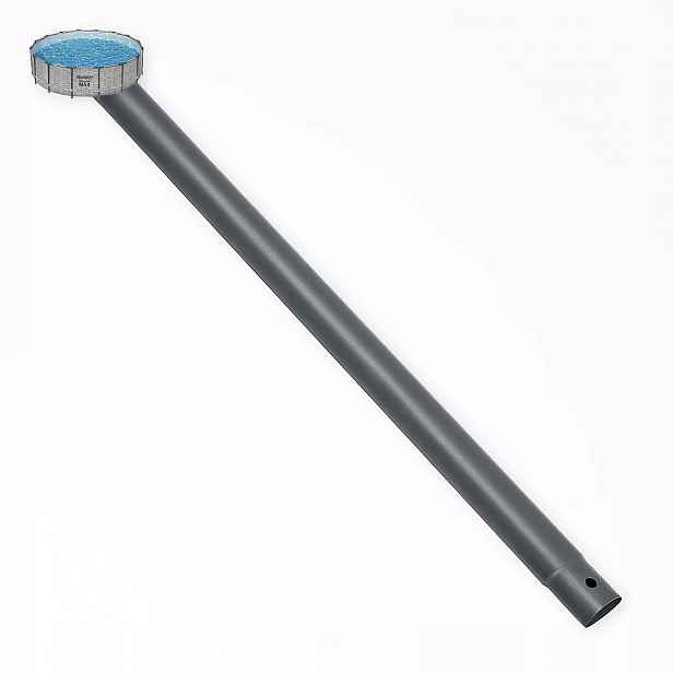 Horizontální trubka Bestway 5619U Steel Pro Max do bazénu 488x122 cm, šedá trubka