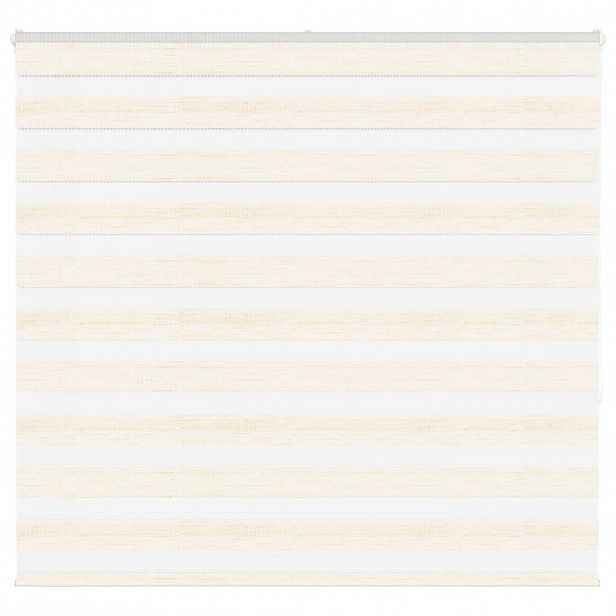 vidaXL Zebra roleta mramorově béžová šířka látky 150,9 cm polyester