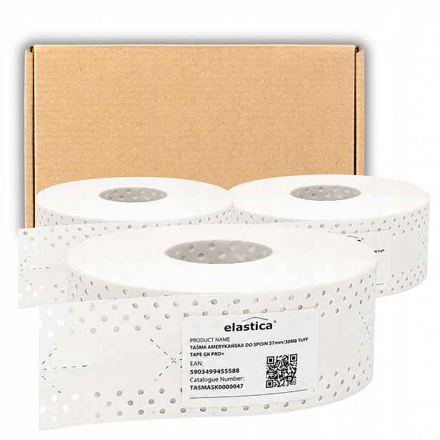 Americká páska 57 mm x 30 m pro rohové spoje desek Gk
