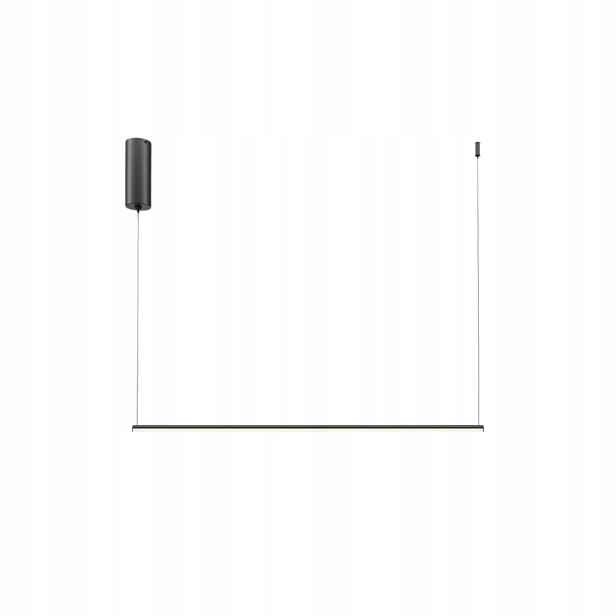 Maytoni Závěsná Led lampa 10W černá 80 cm Minimalistická Halo IP20