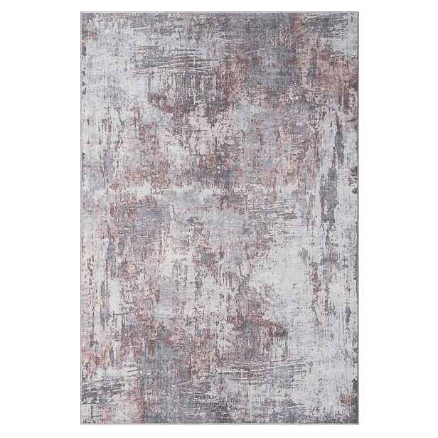 Kusový koberec Avery grau/braun – na ven i na doma, 160x230, šedá, chodba / předsíň, My Flair