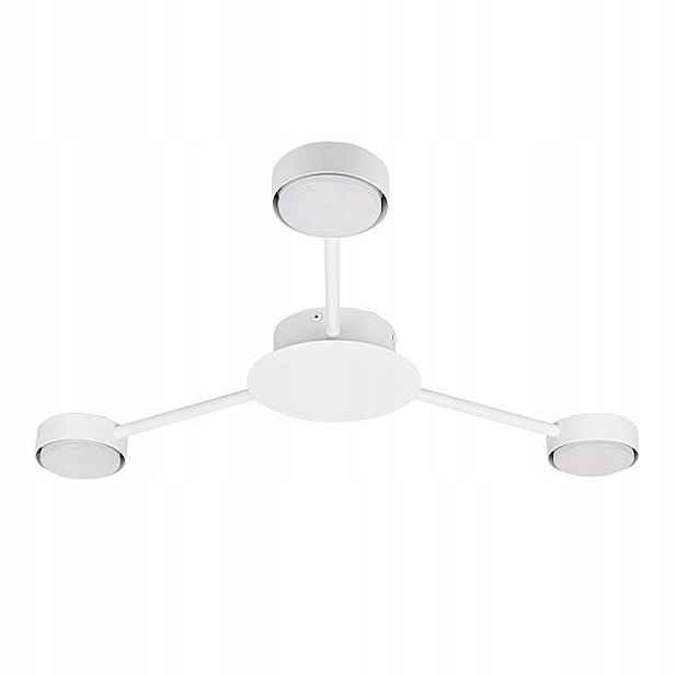 Moderní Led Lustr Zibo 3XGX53 Bílý Do Interiéru
