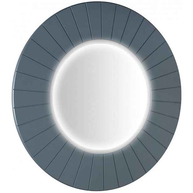 Sapho Lumiro - Zrcadlo s LED osvětlením, průměr 90 cm, siena LR950-4242S