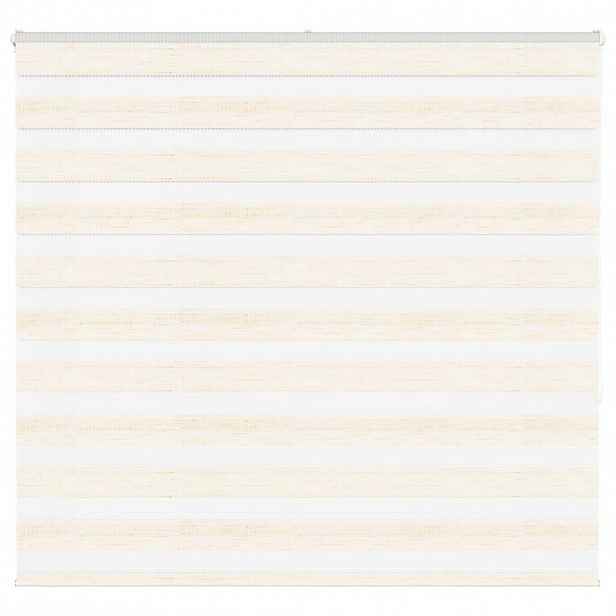 vidaXL Zebra roleta mramorově béžová šířka látky 160,9 cm polyester