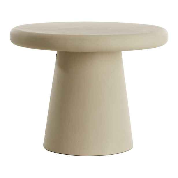 Béžový kulatý konferenční stolek ø 60 cm Kulona – Light & Living