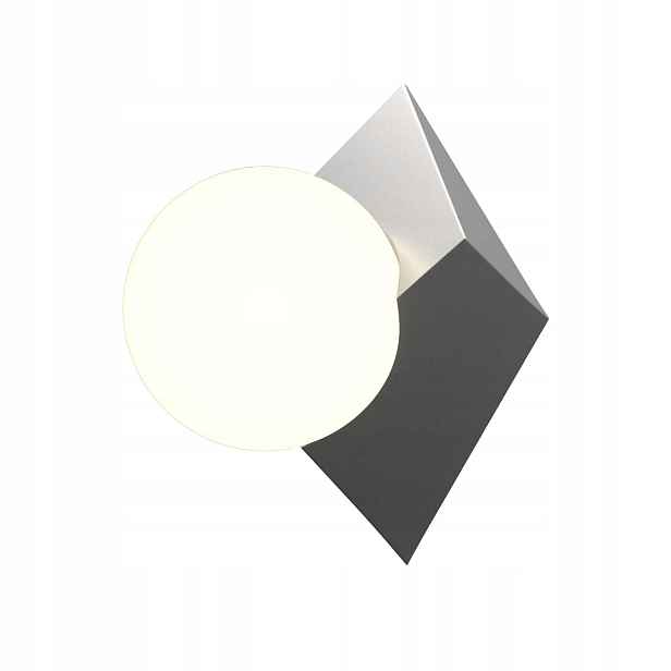 Maytoni Cubeo nástěnné svítidlo platinově bílé 1xG9 28W kov/sklo IP20