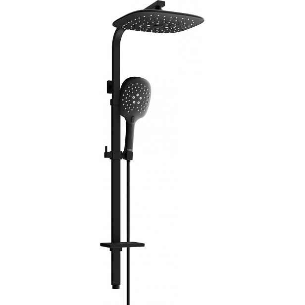 MEXEN - Q22 černá sprchový sloup 798222295-70