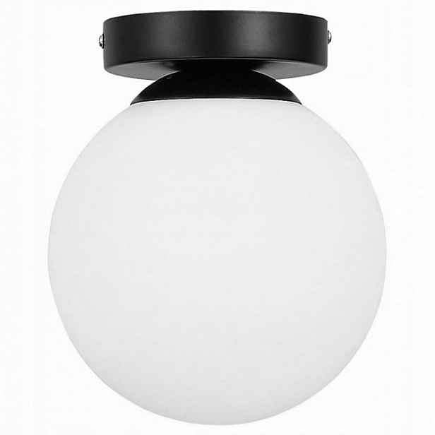 Stropní Svítidlo Stropní Svítidlo Kovová Black White Kula