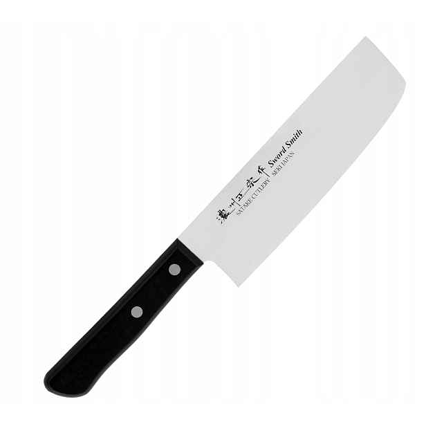 Nůž Satake MV Paka Nakiri 16 cm Dřevo Pakka