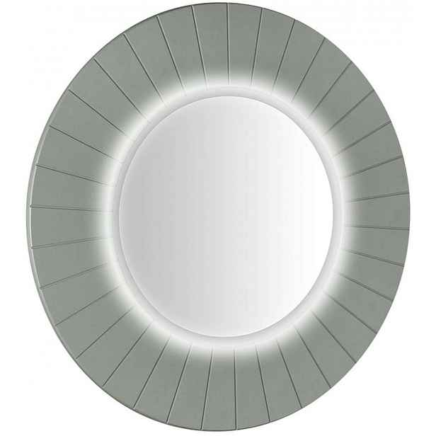 Sapho Lumiro - Zrcadlo s LED osvětlením, průměr 90 cm, verde LR950-4444S
