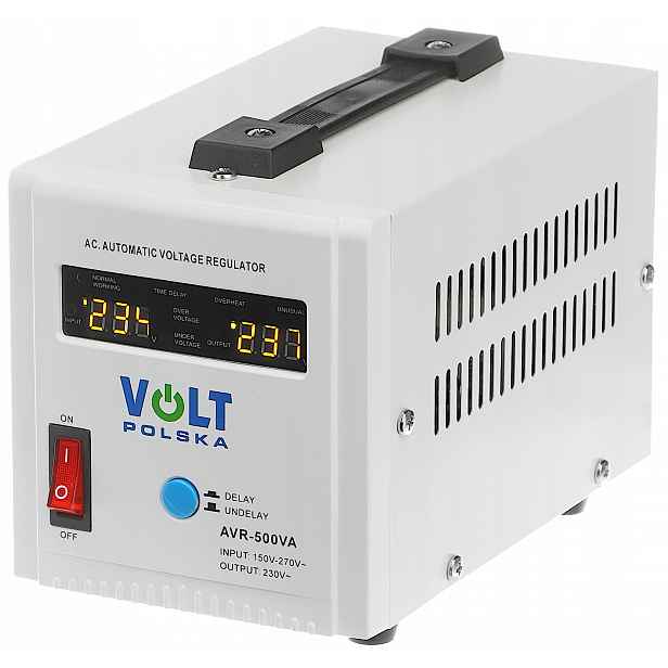 Stabilizátor Síťového Napětí AVR-500VA Volt Polska
