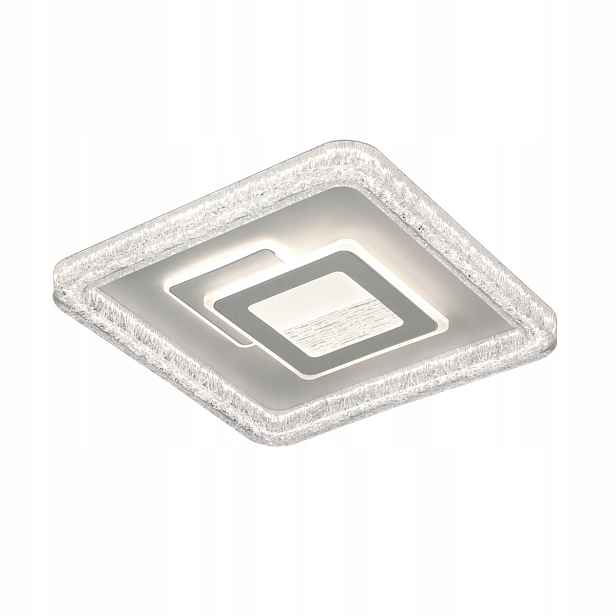 Stropní Led 50 cm Průměr Bílý Akryl Stmívatelný Cct Ovladač Tempio Italux