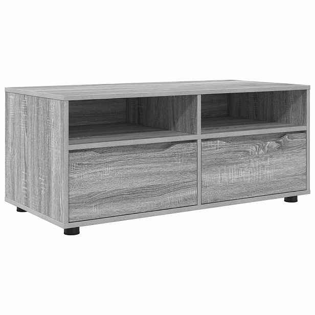 vidaXL Televizní skříň 100 x 48 x 43 cm Šedá Sonoma Kompozitní dřevo