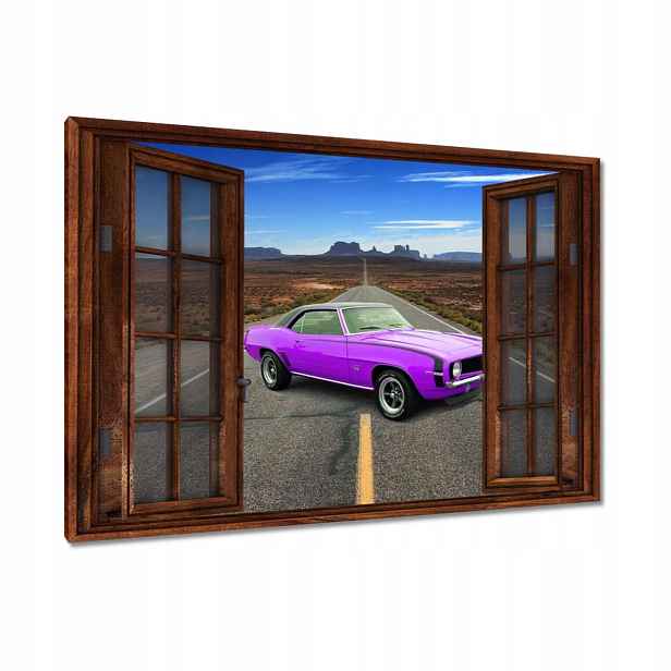 Obrazy 90x60 Fialová Chevrolet Ss