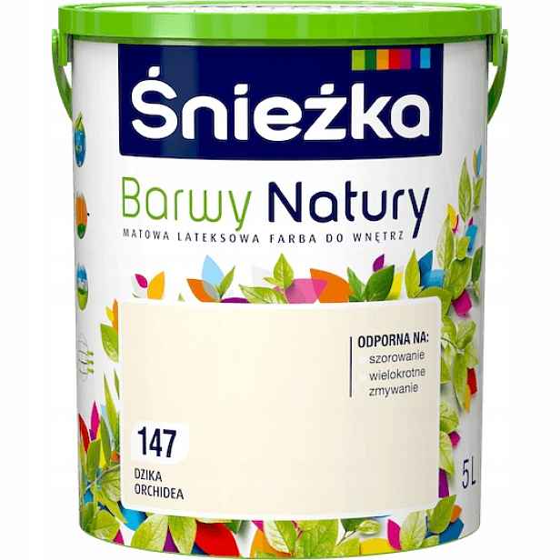 Barva na stěny Barvy přírody 5 l 147 Divoká Orchidej