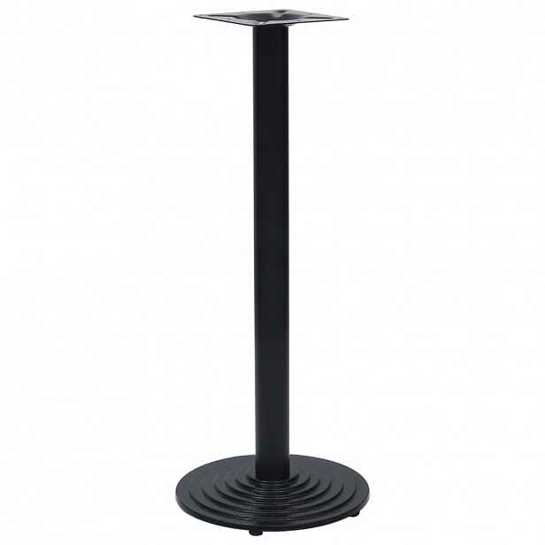 vidaXL Noha k jídelnímu stolu černá Ø43x107 cm litina