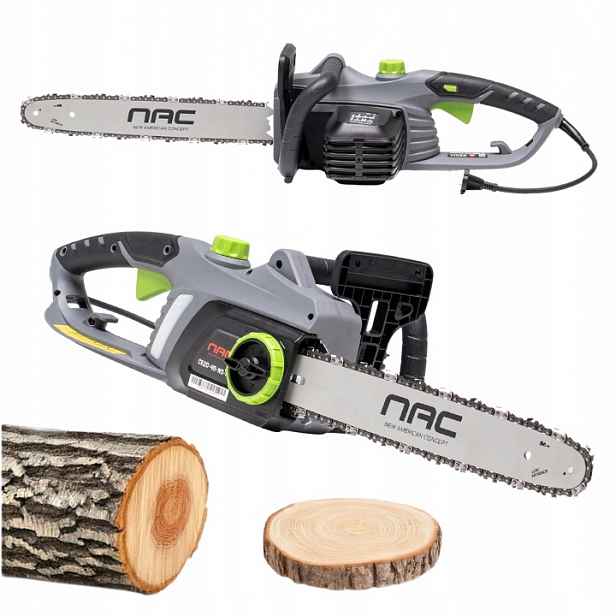 Elektrická Řetězová Pila Nac 16" 40CM 2000W Sds Lišta S Krytem