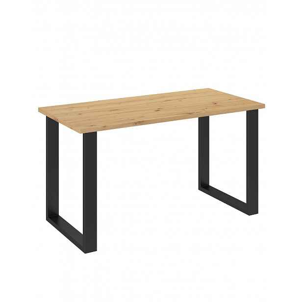 Stůl Imperial, deska Dub Artisan 138 × 67 cm