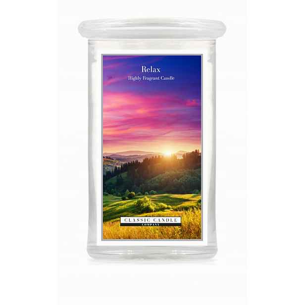 Velká svíčka Relax Classic Candle