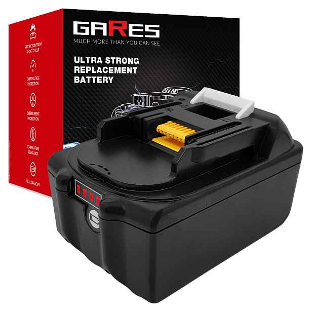Akumulátor Gares pro Makita BL1850B 18V 5,2Ah